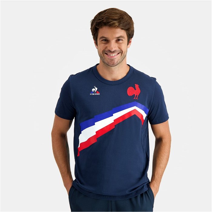 France 22/23 Rugby Training T-Shirt Mens