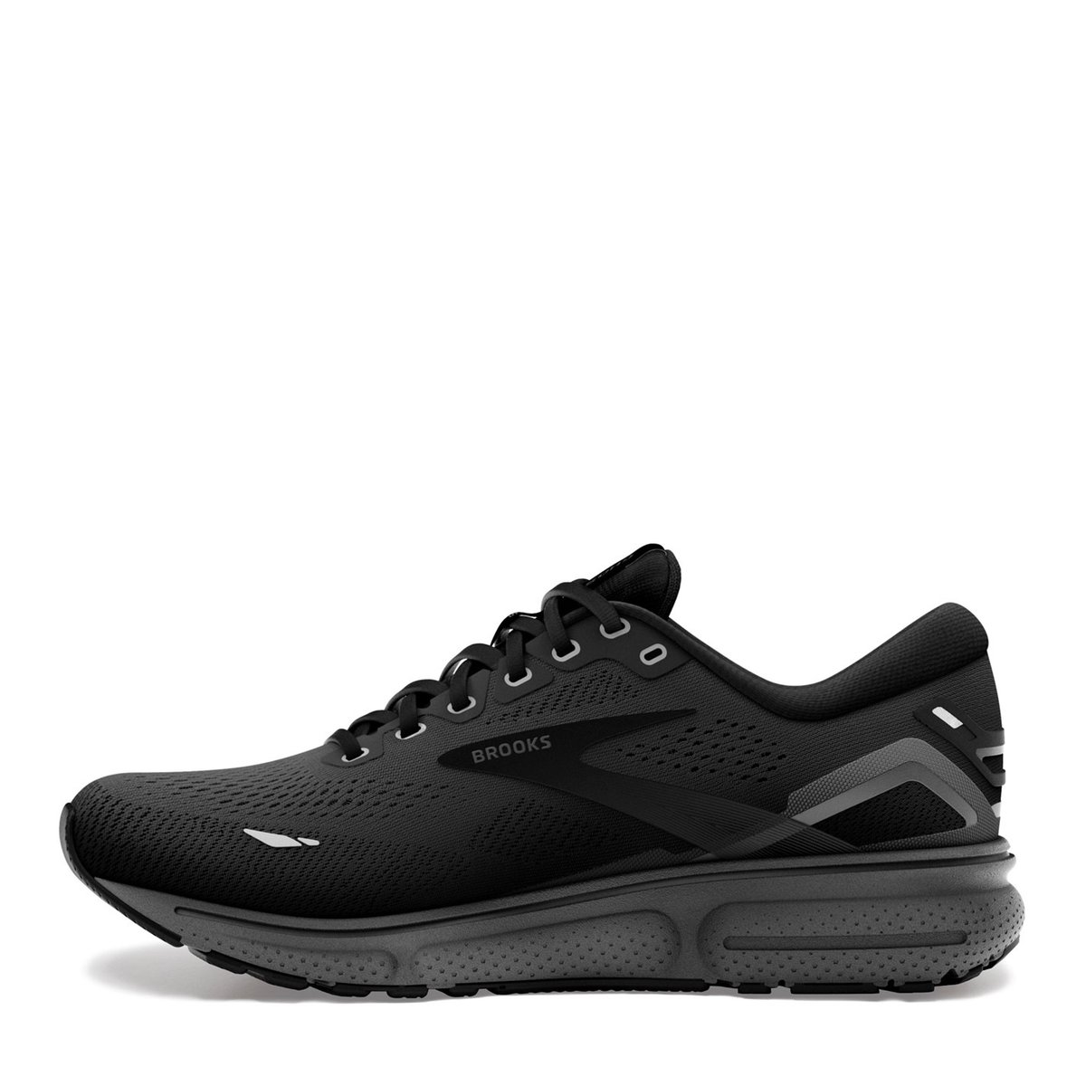 Black brooks men's outlet shoes