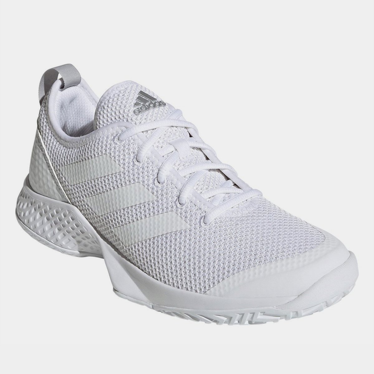 adidas Court Flash Womens Multi Court Shoes Ftwr White, £33.00