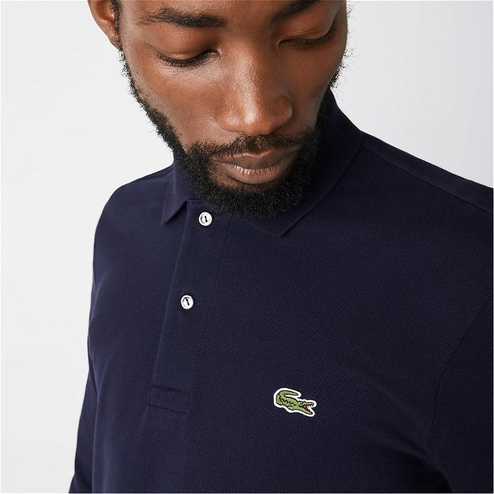 Sleeve Embroidered Polo Shirt