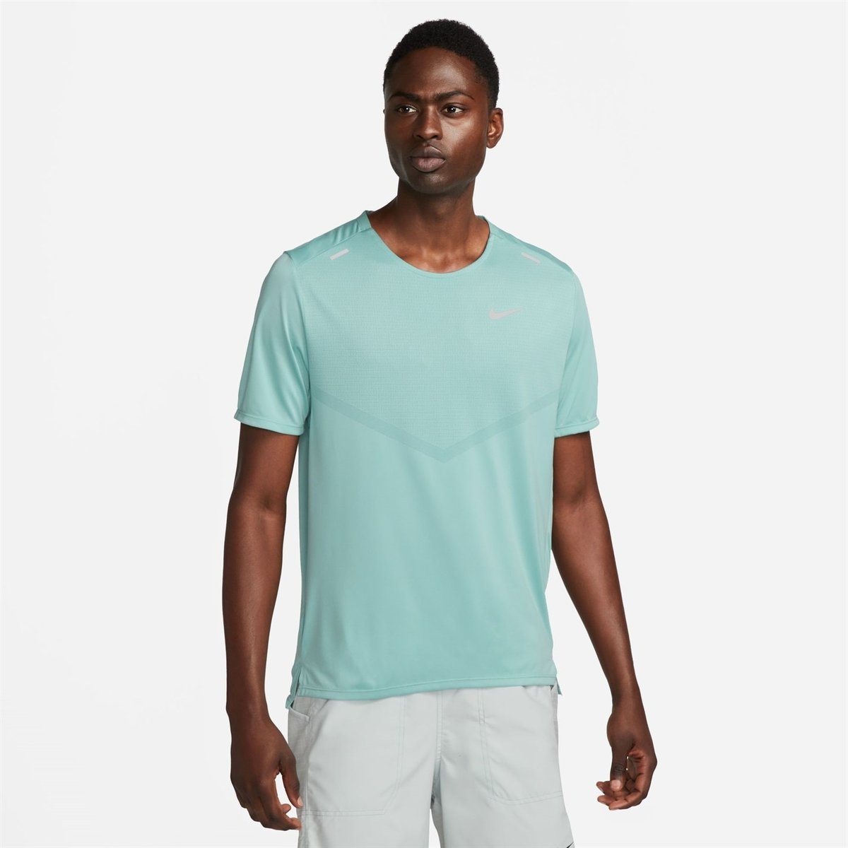 Nike running dri fit cheap shirt mens