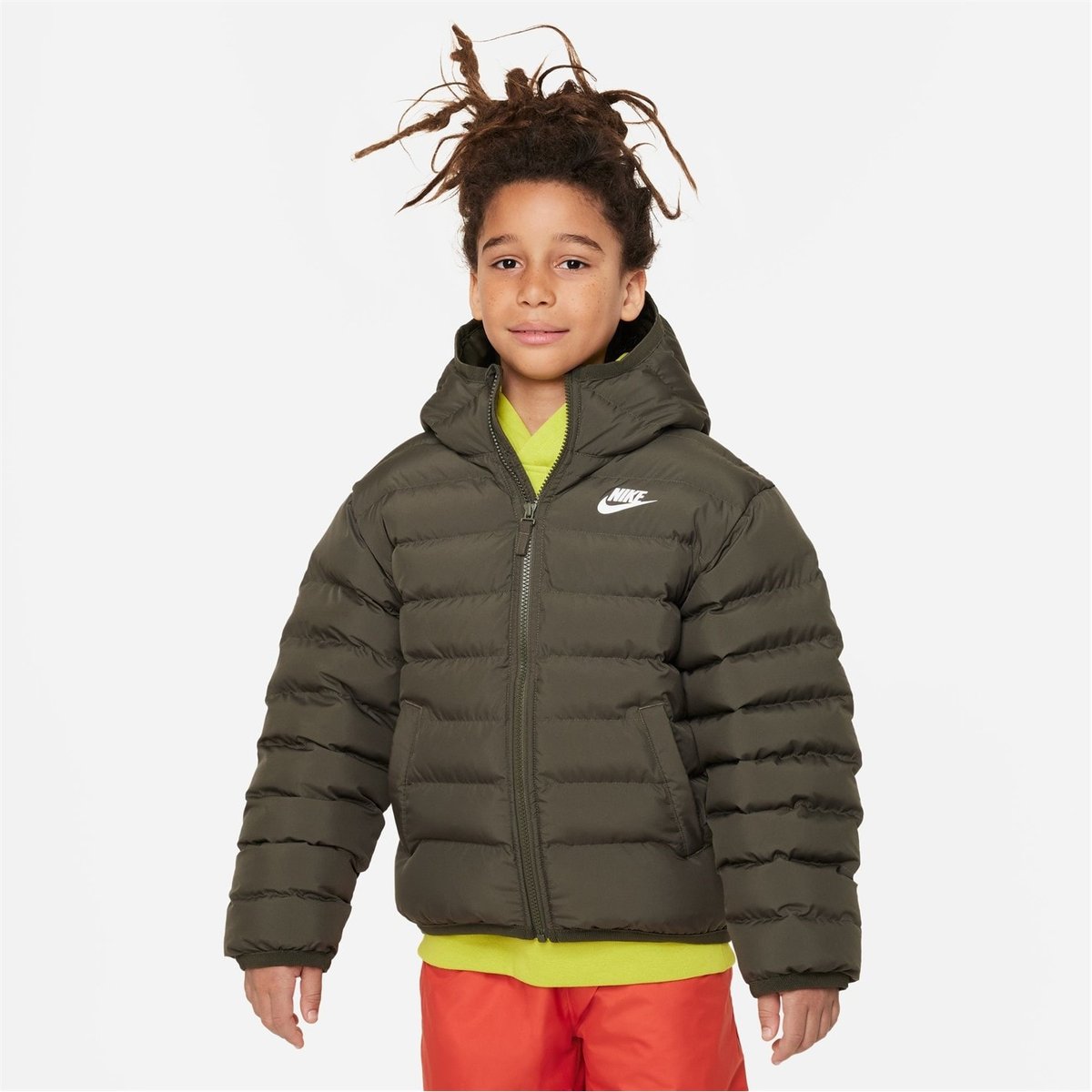 Nike junior on sale fill jacket khaki