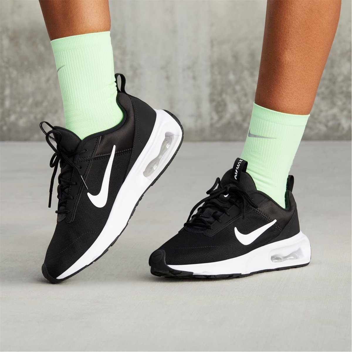 Nike women's air max oketo shoes - black/white best sale