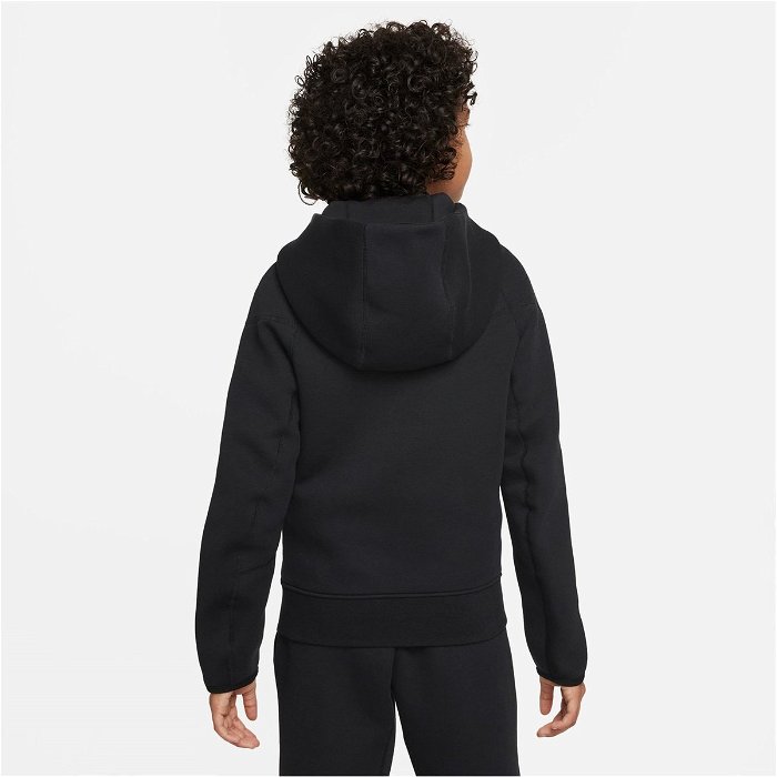 Nike Sportswear Tech Fleece Big Kids Full Zip Hoodie Black, £65.00