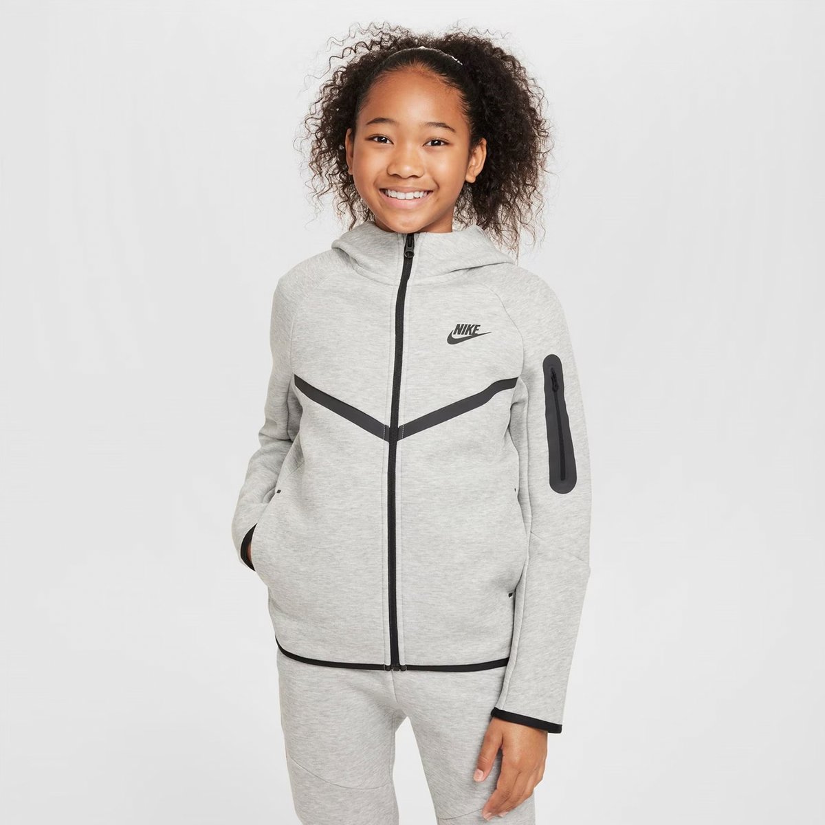 Grey nike tech jacket sale