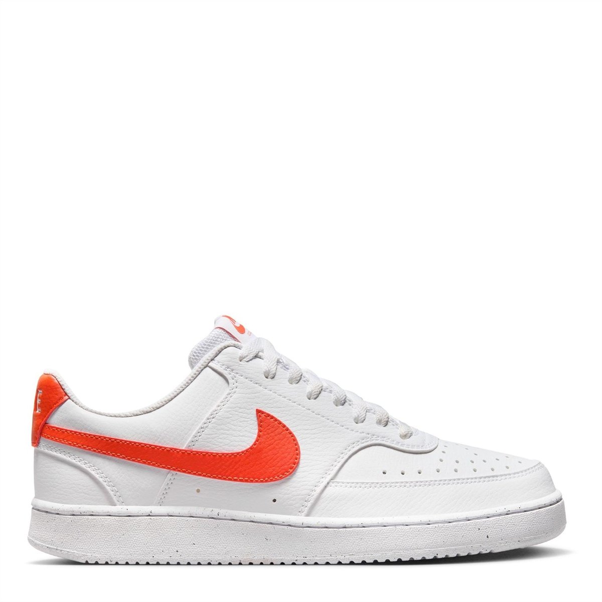 Nike trainers red and on sale white