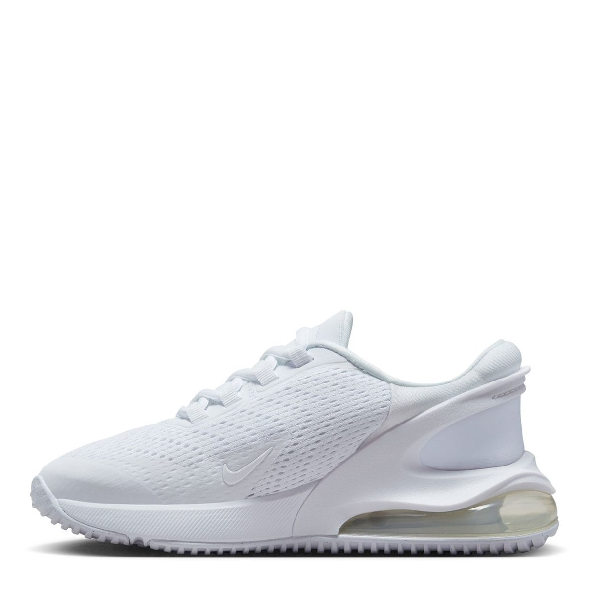 Nike Air Max 270 GO Big Kids Shoes White White 50.00