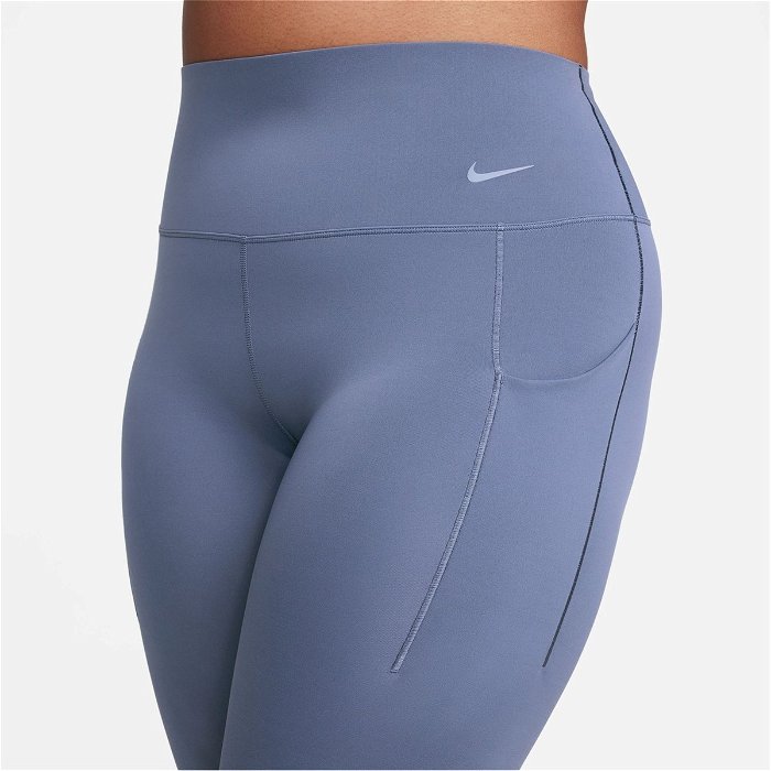 Nike Dri FIT Universal Womens Medium Support High Waisted Leggings with  Pockets Indst Blue, £68.00