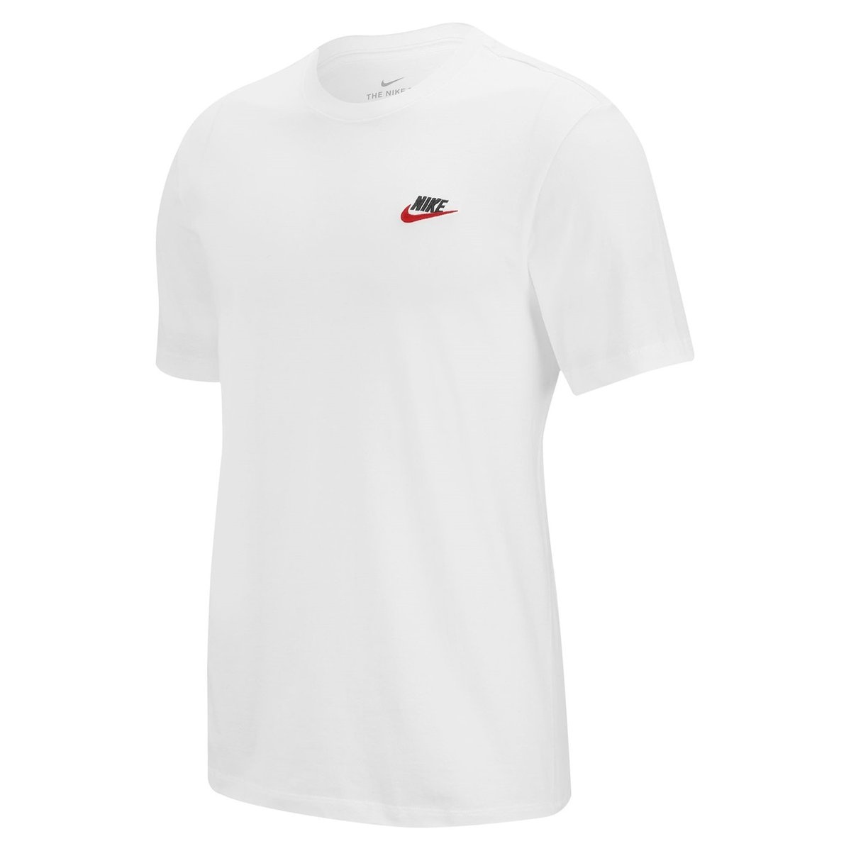 Nike white and store red shirt