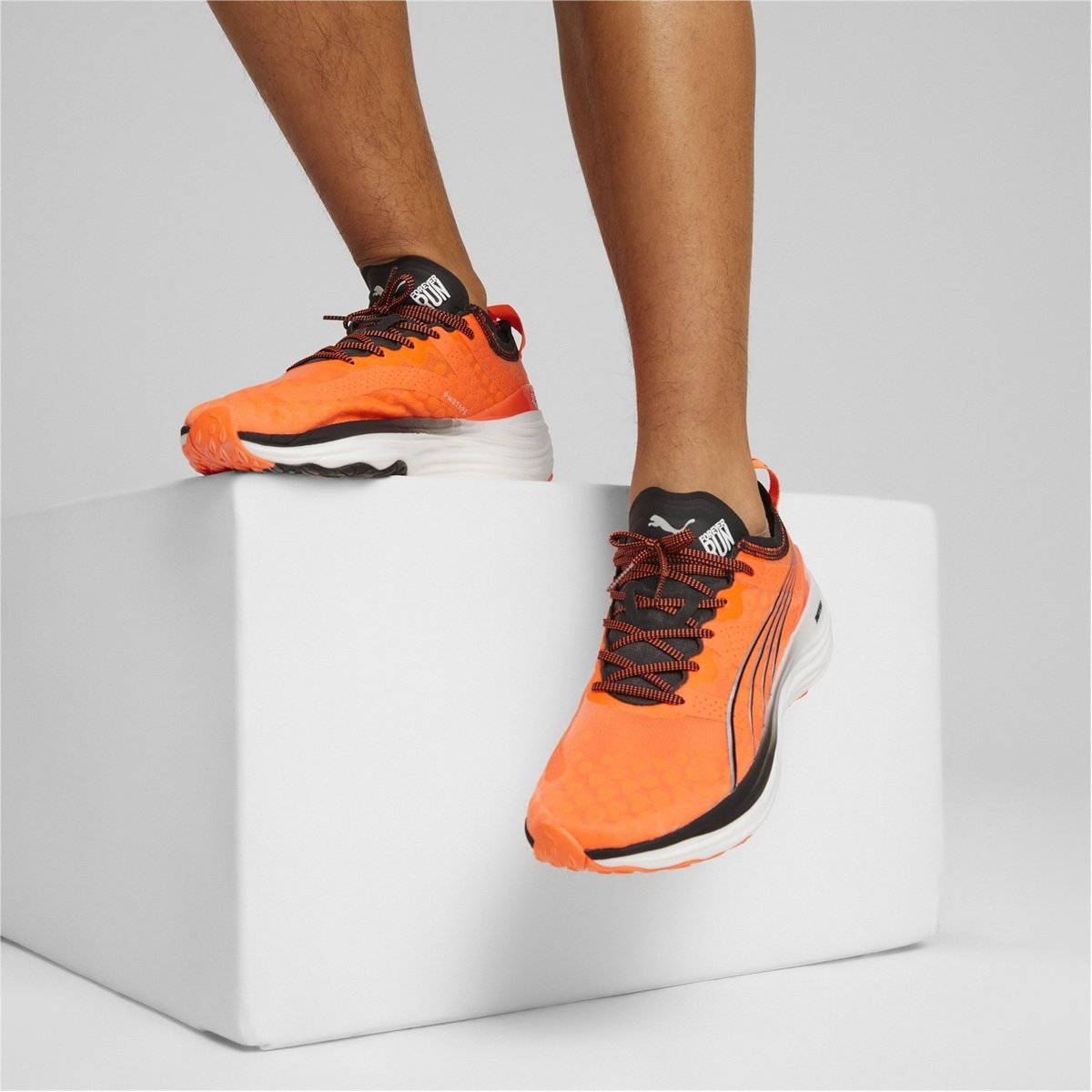 Orange puma clearance shoes