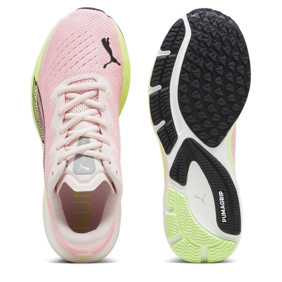 Neon pink 2024 puma shoes