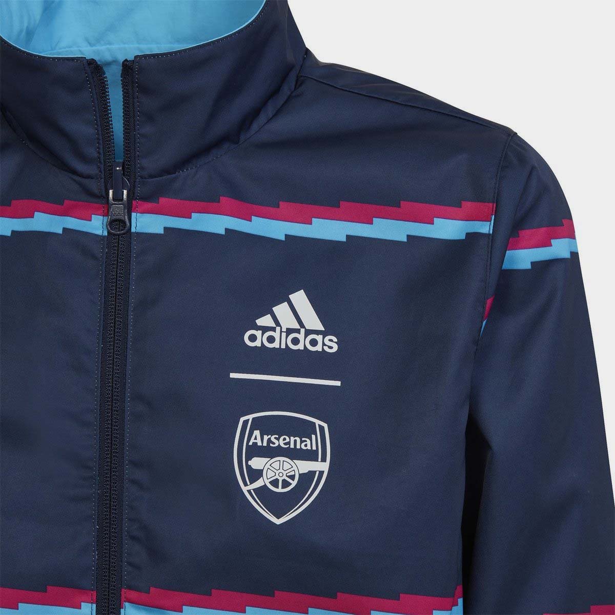 Arsenal blue training clearance jacket