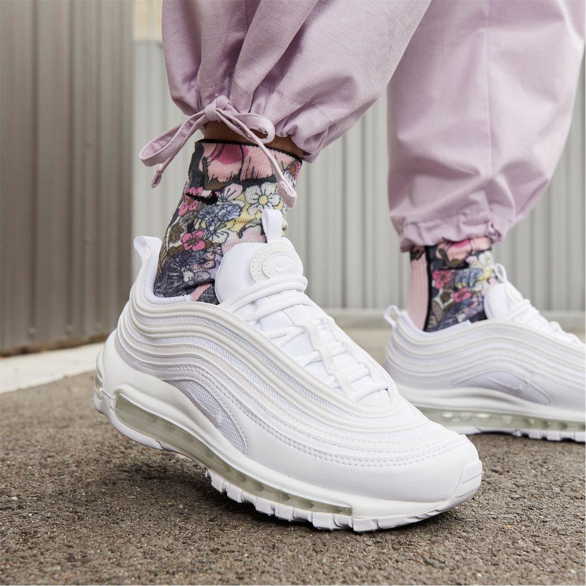 Air max 97 shop pink and white womens