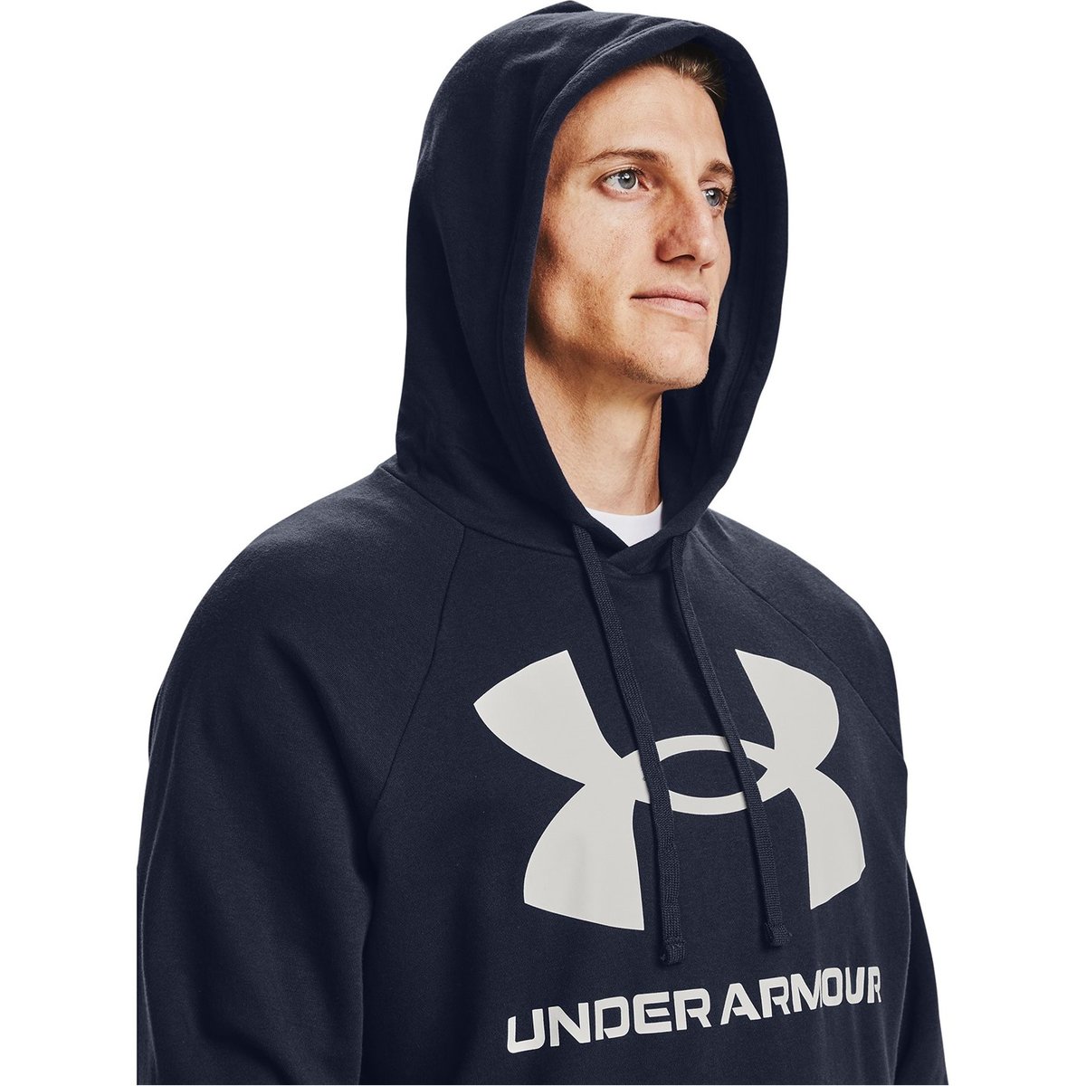 Under armour on sale hoodie navy