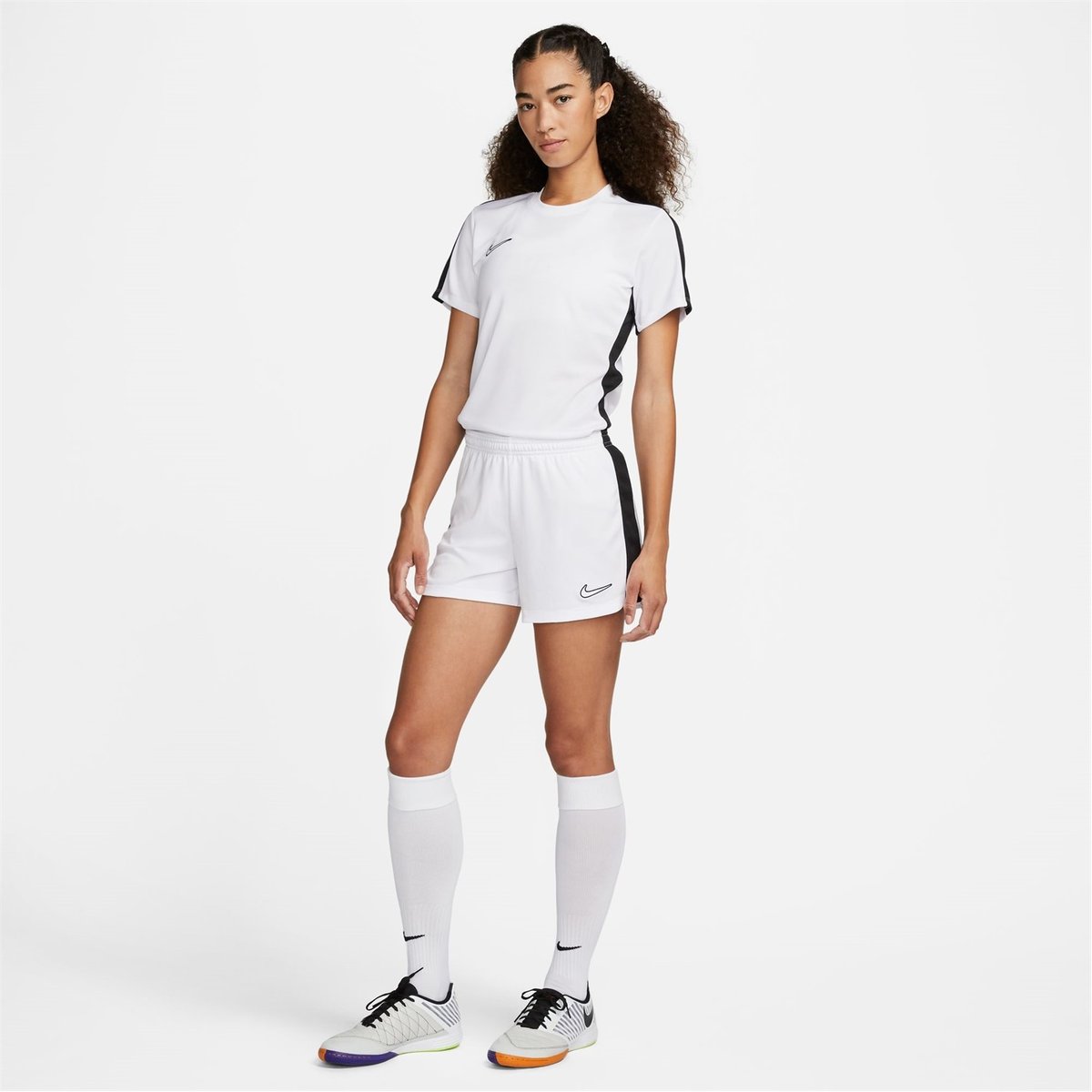 Nike Academy Dri Fit Shorts Womens White 20.00