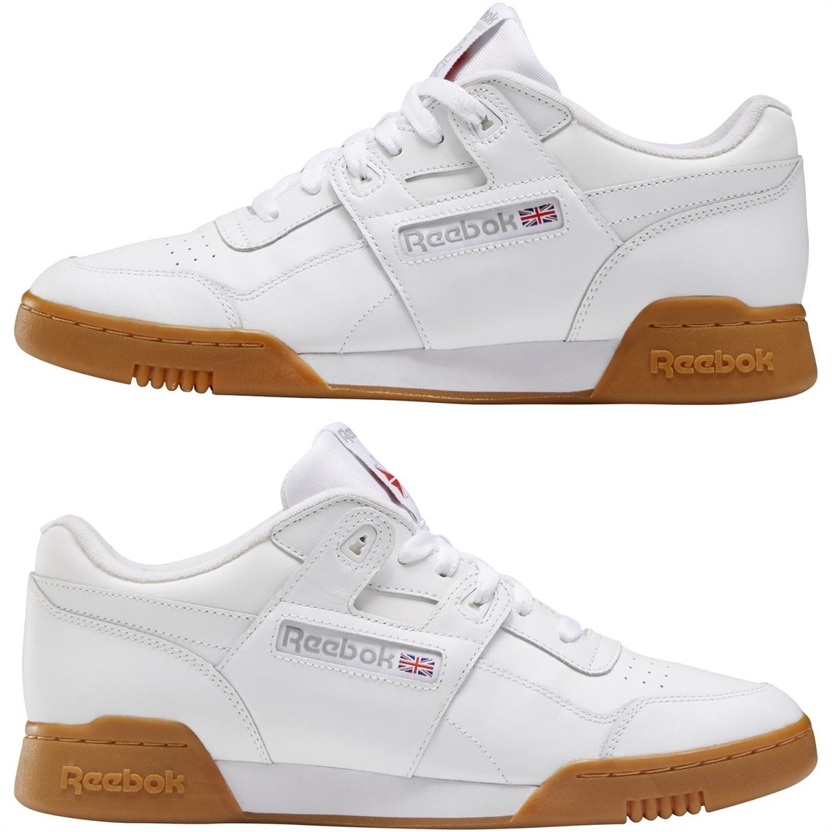 Reebok classic on sale white gum