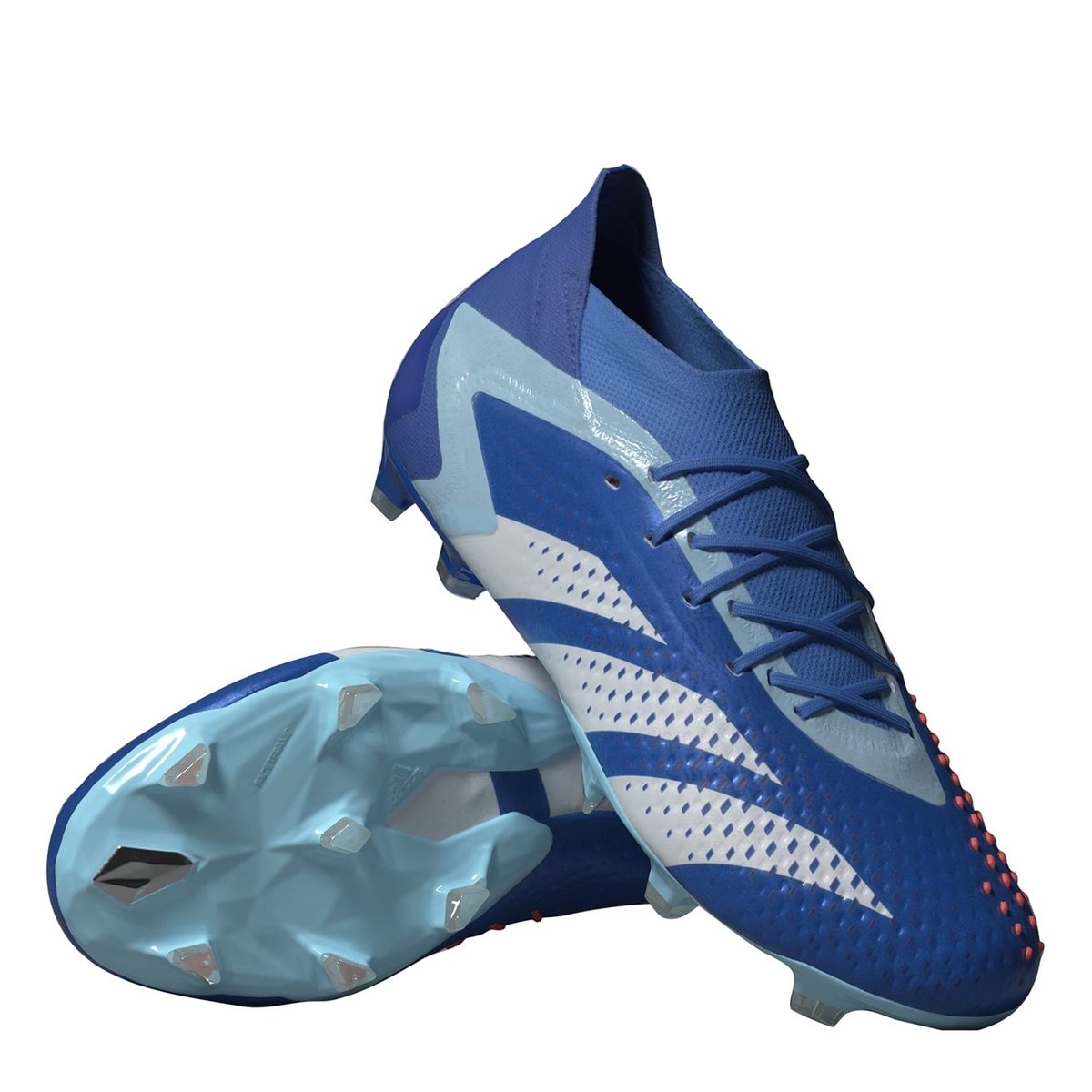 adidas Predator .1 Firm Ground Football Boots Blue White 184.00