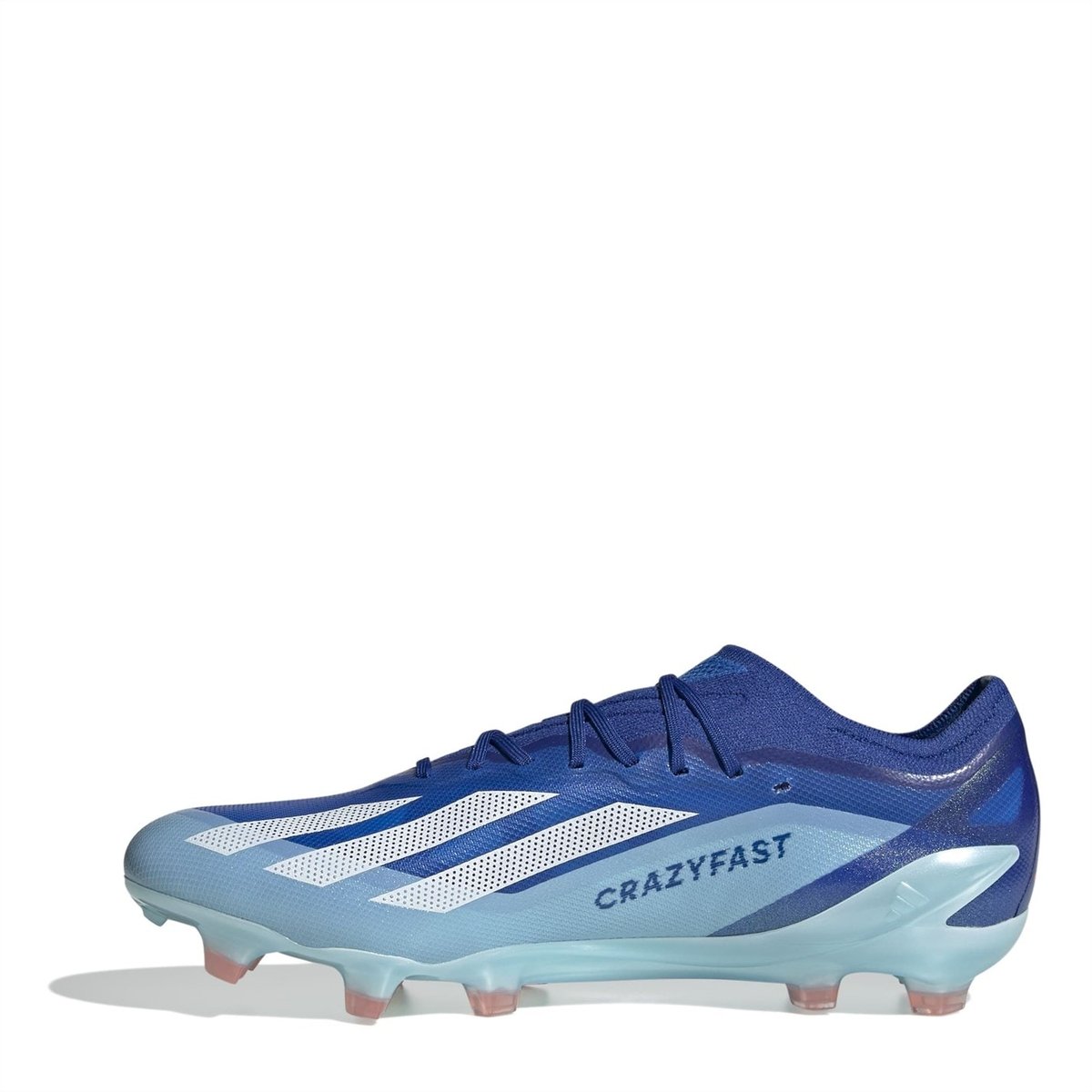 Adidas white and outlet blue football boots