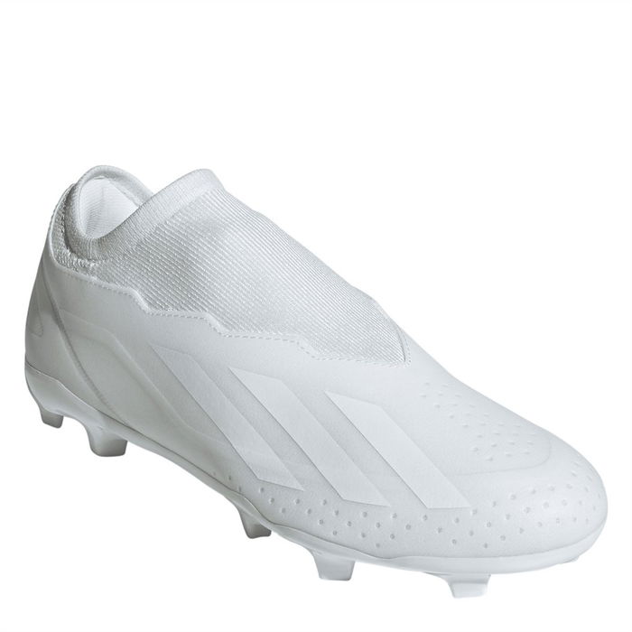 X Crazyfast League Laceless Firm Ground Football Boots