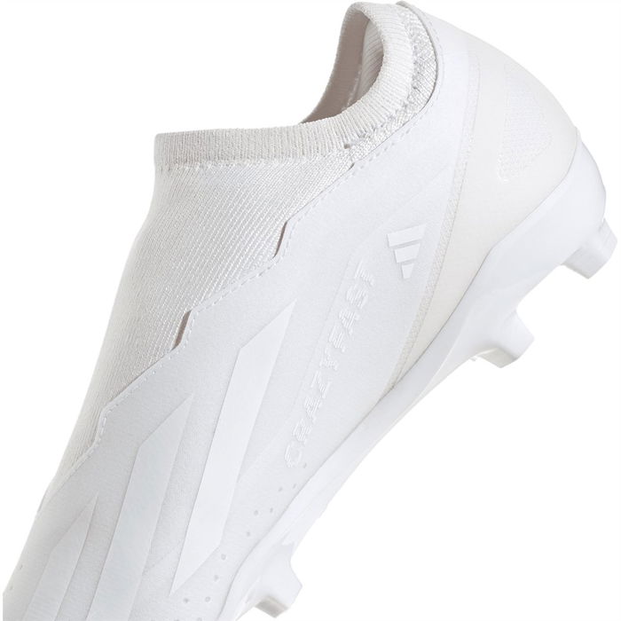 X Crazyfast League Laceless Firm Ground Football Boots