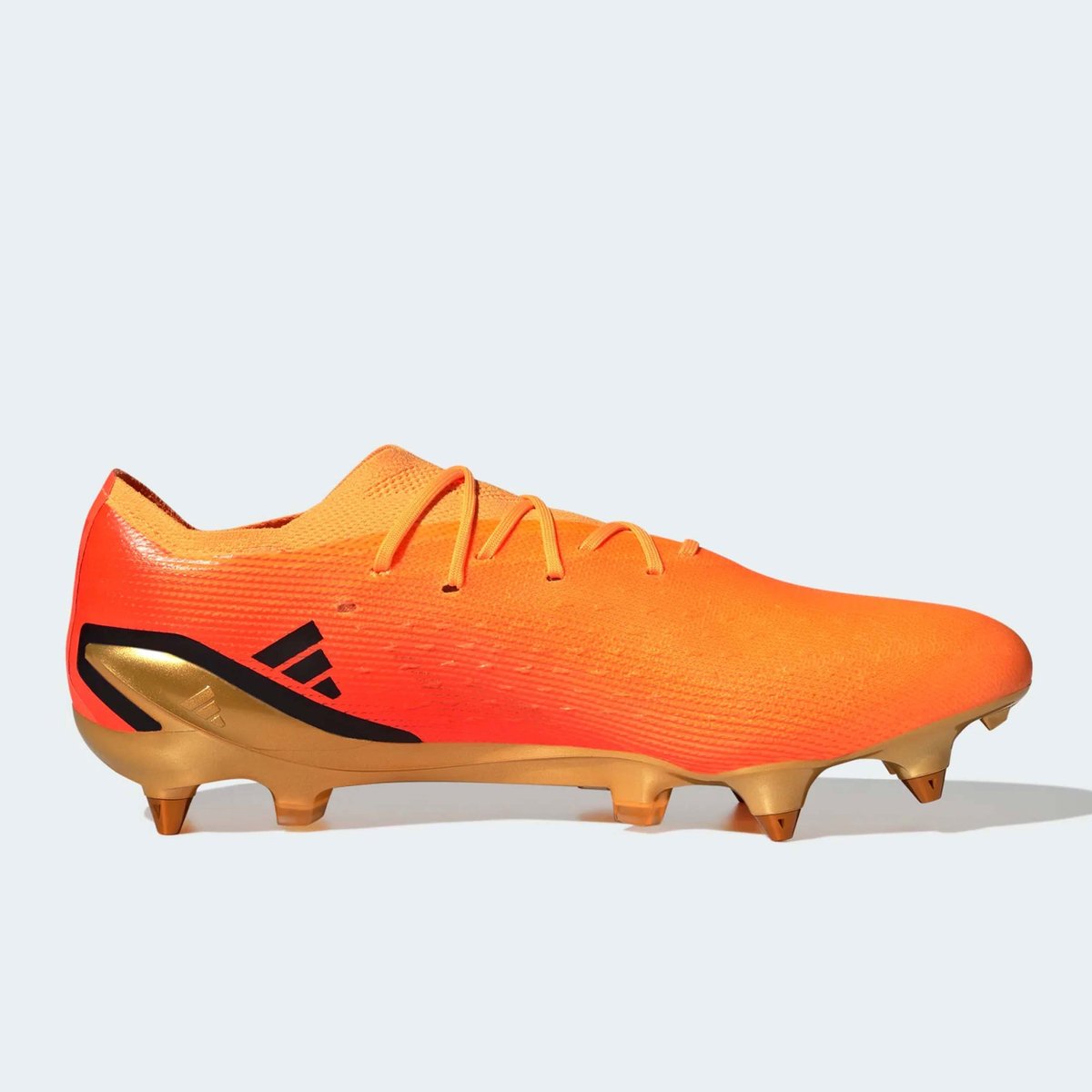 Orange football clearance boots adidas