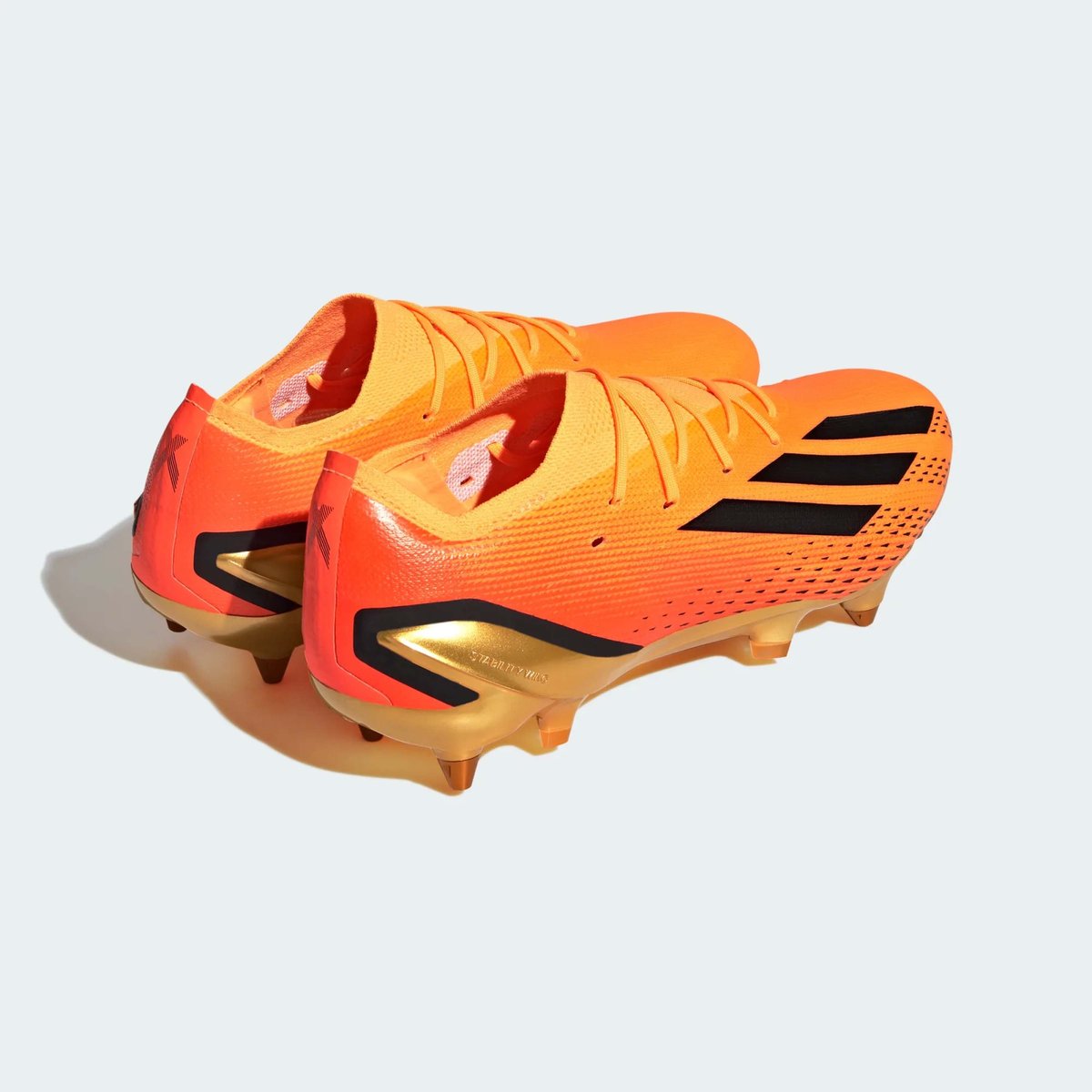 Orange top rugby boots