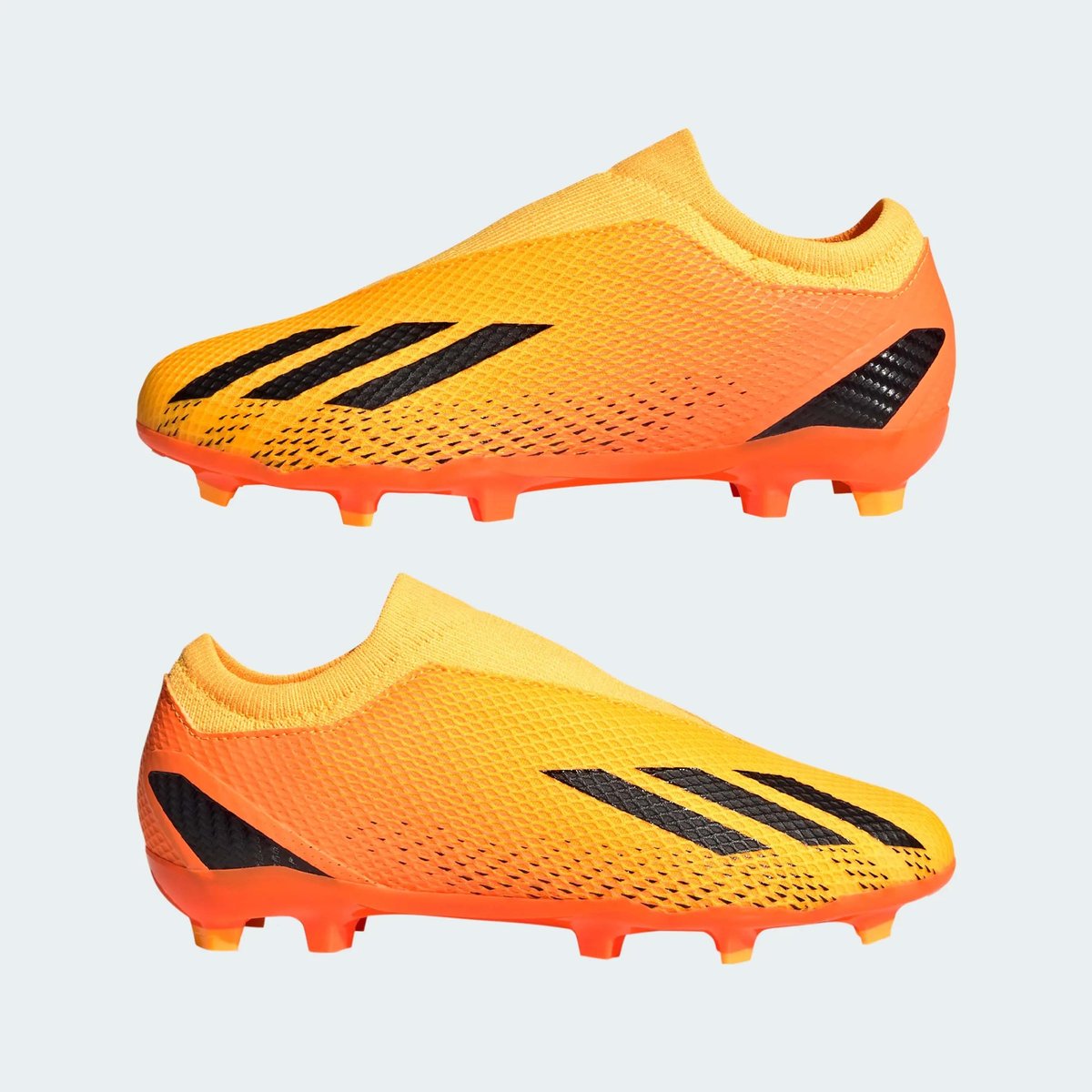 Orange adidas hot sale football boots