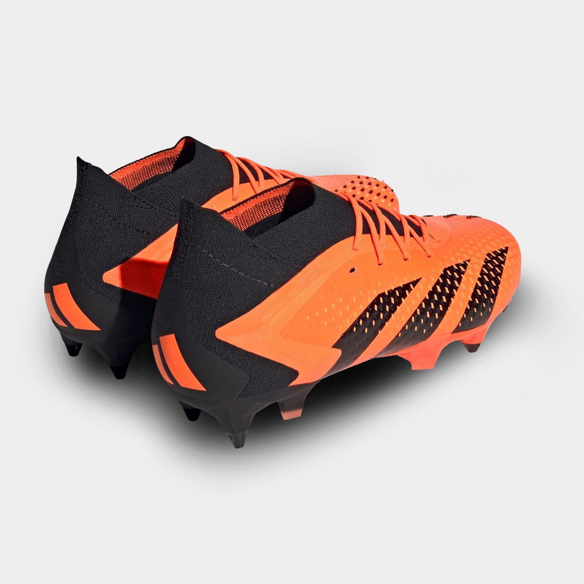 Black and orange on sale adidas football boots