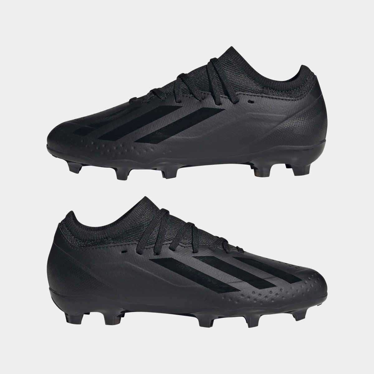 Adidas football boots black sale