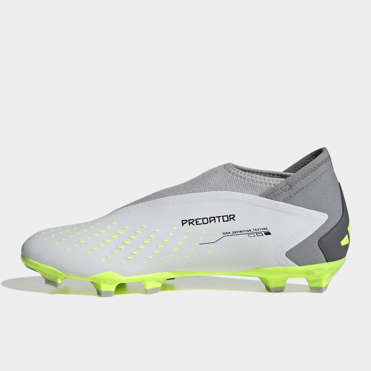 adidas Predator Accuracy.3 Laceless Firm Ground Football Boots Wht