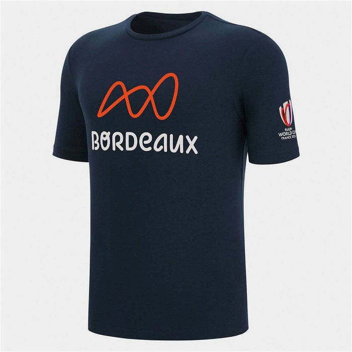 RWC 2023 Bordeaux T-Shirt Mens