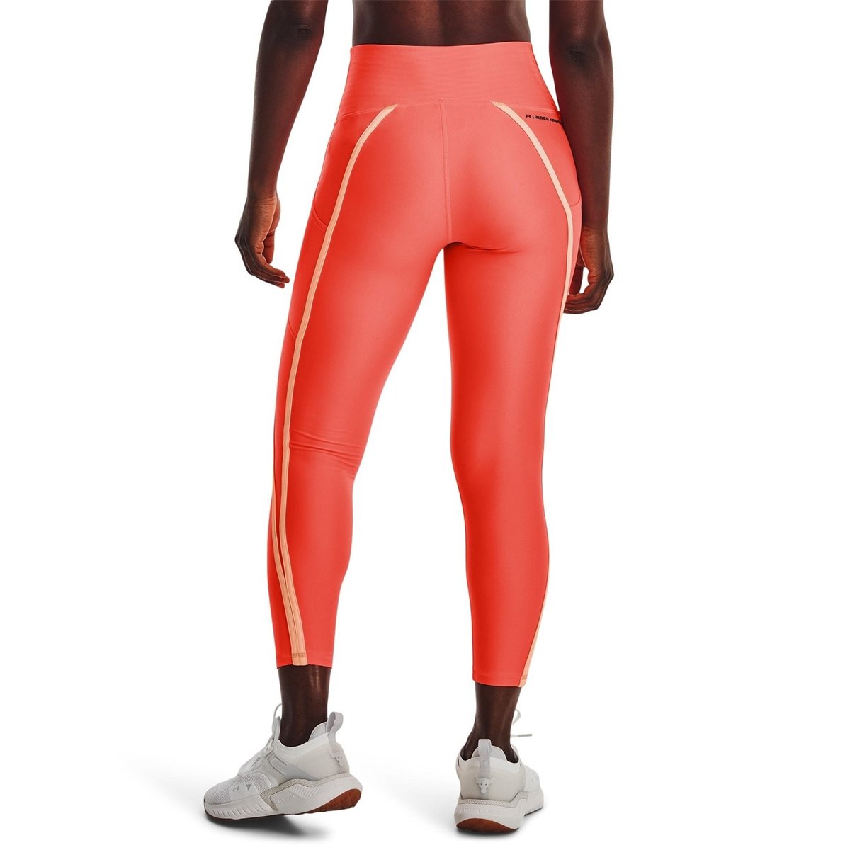 Under Armour Project Rock HeatGear Gym Leggings Womens After Burn 13.00