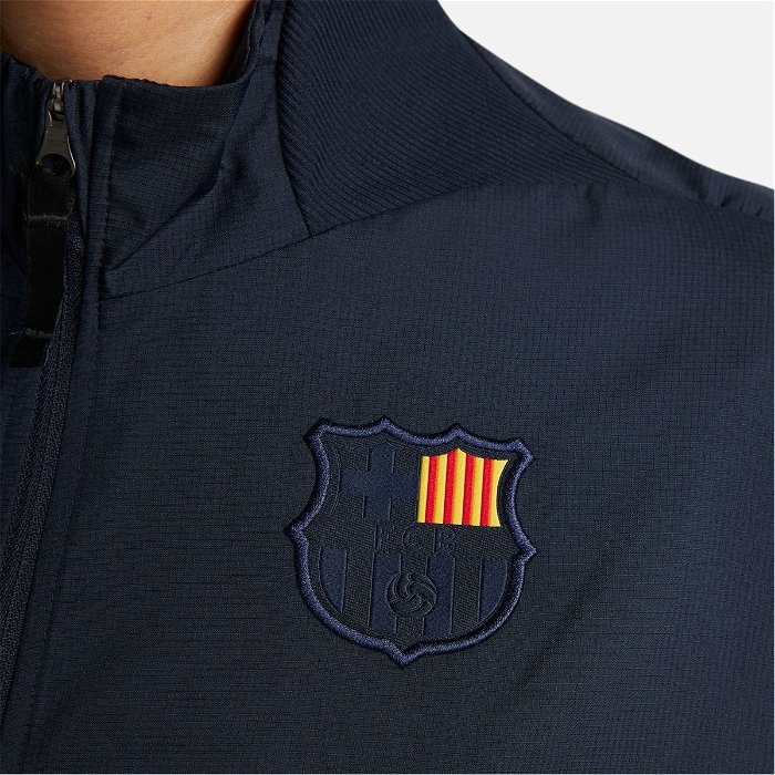 F.C. Barcelona Womens Dri FIT Anthem Football Jacket