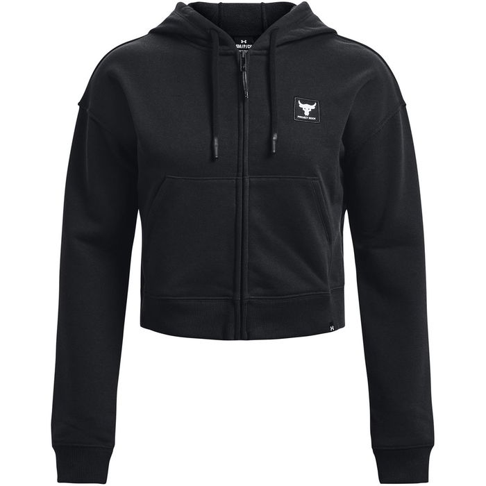 Womens Project Rock Heavyweight Terry Full Zip