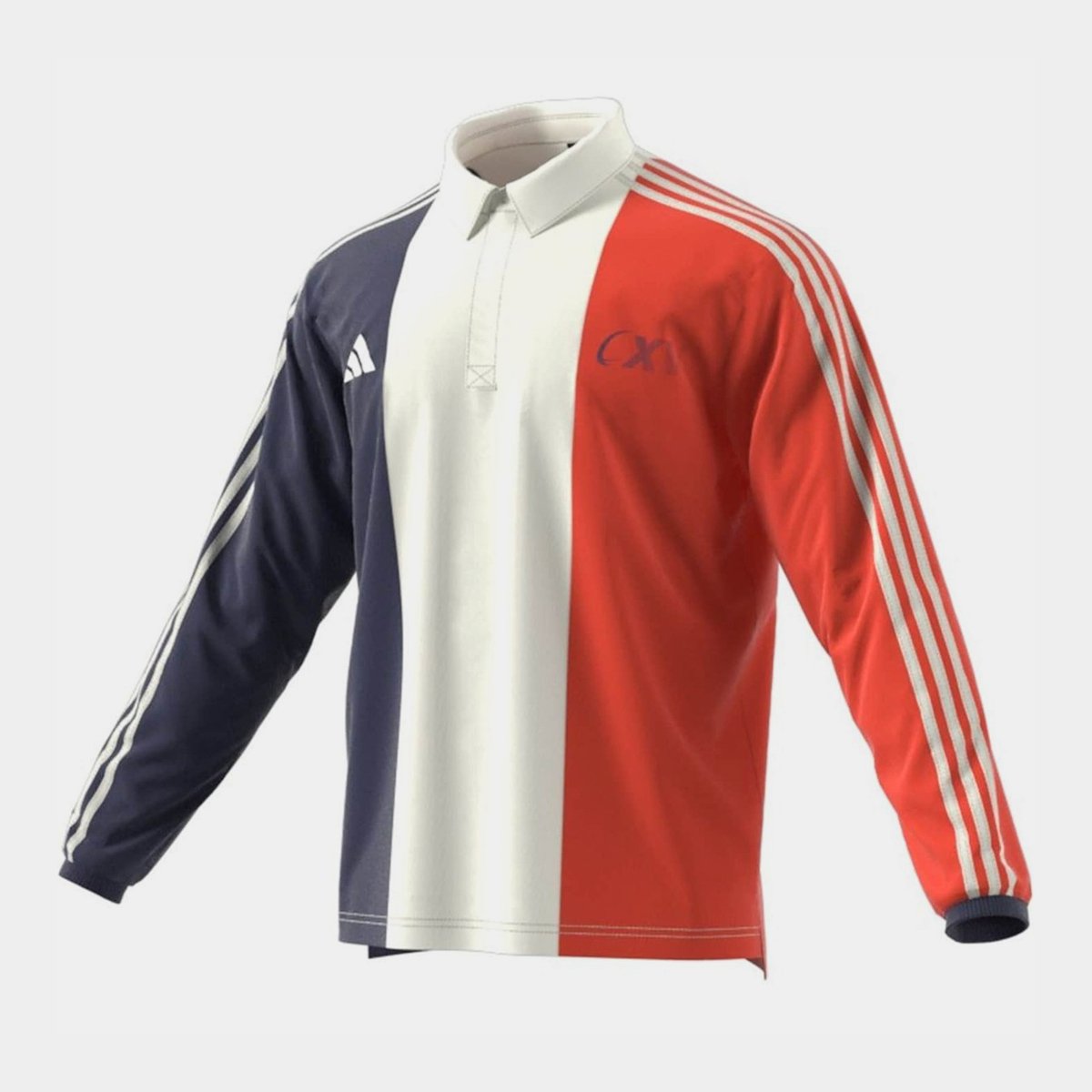 Long sleeve shop polo adidas