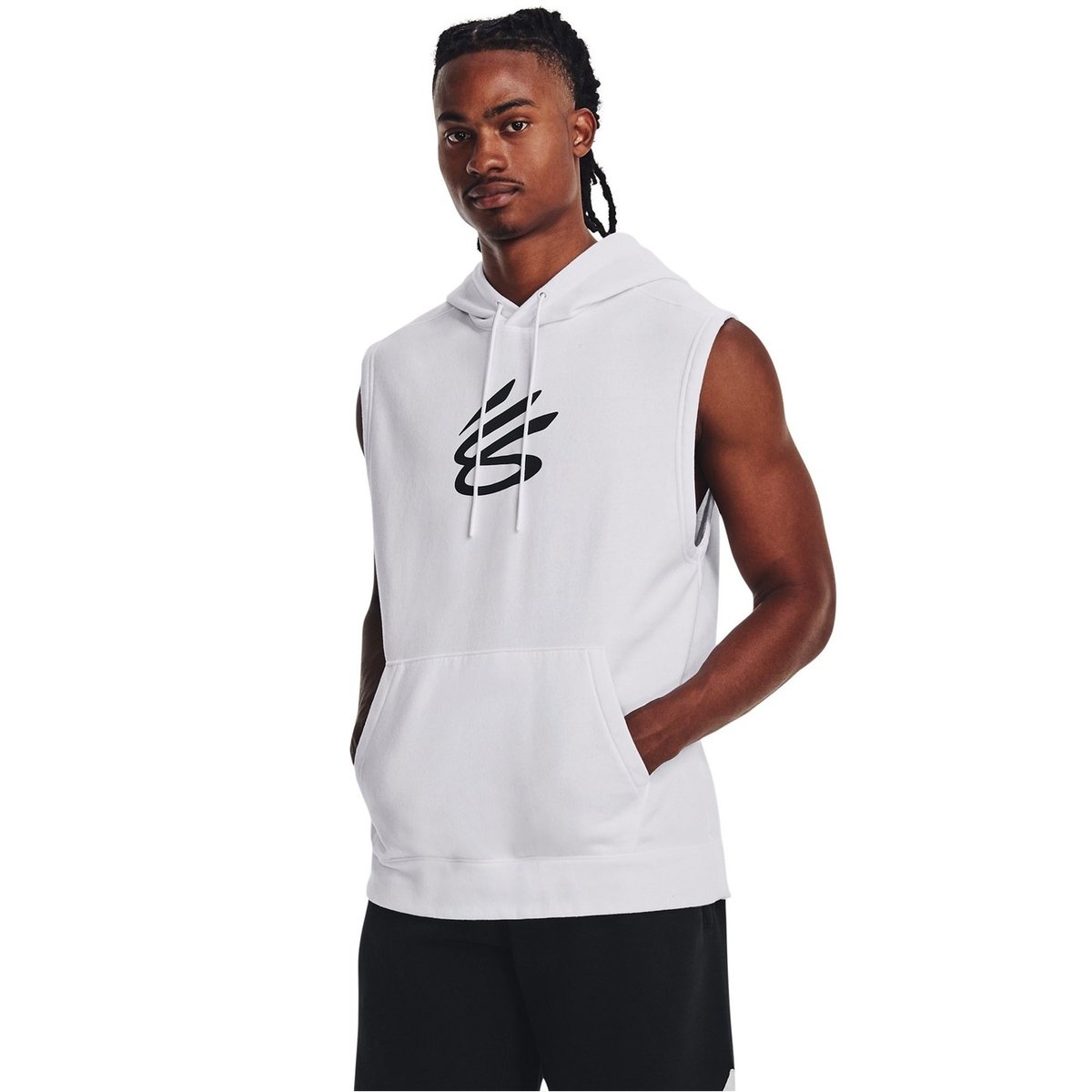 Steph curry deals sleeveless hoodie