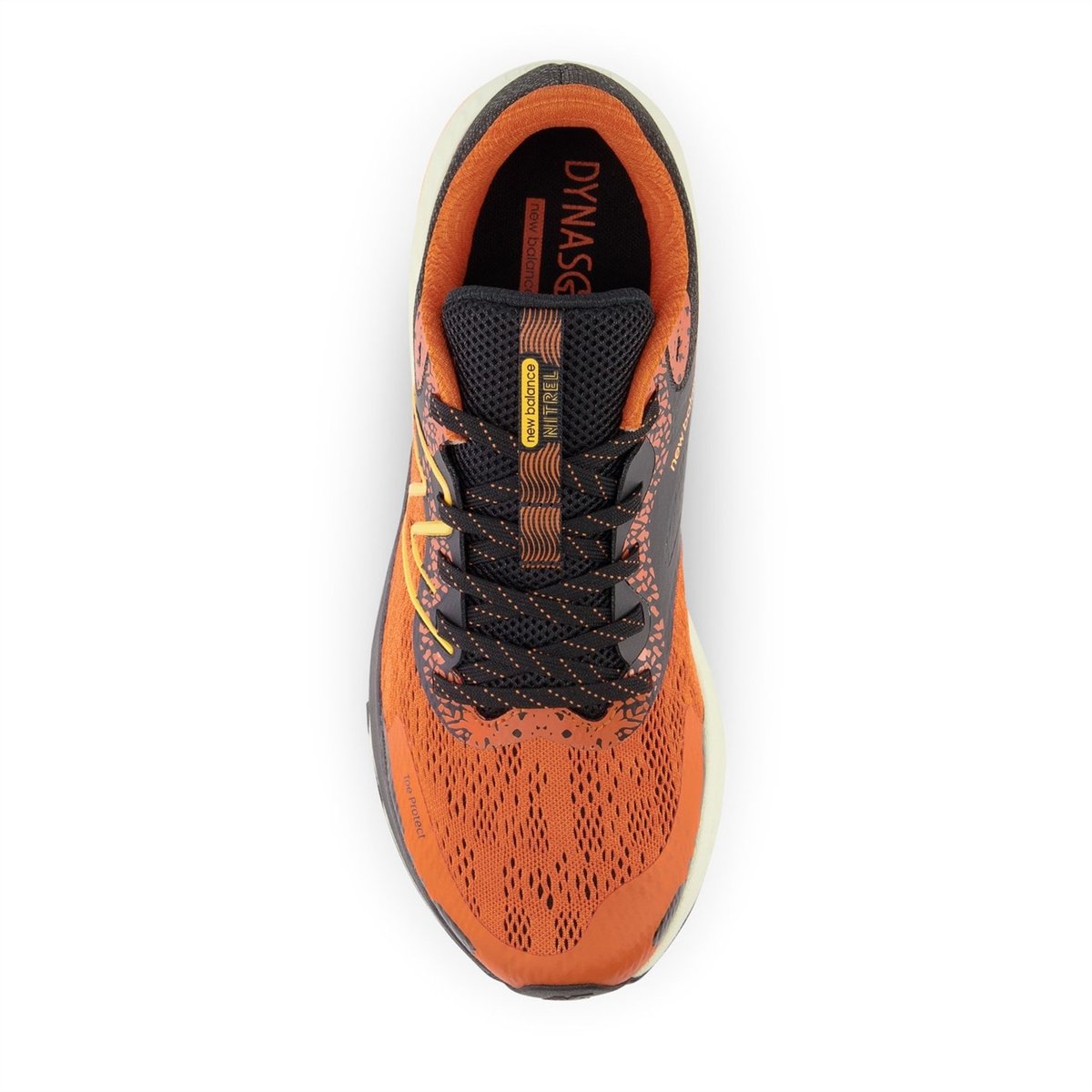 Mens orange clearance new balance shoes