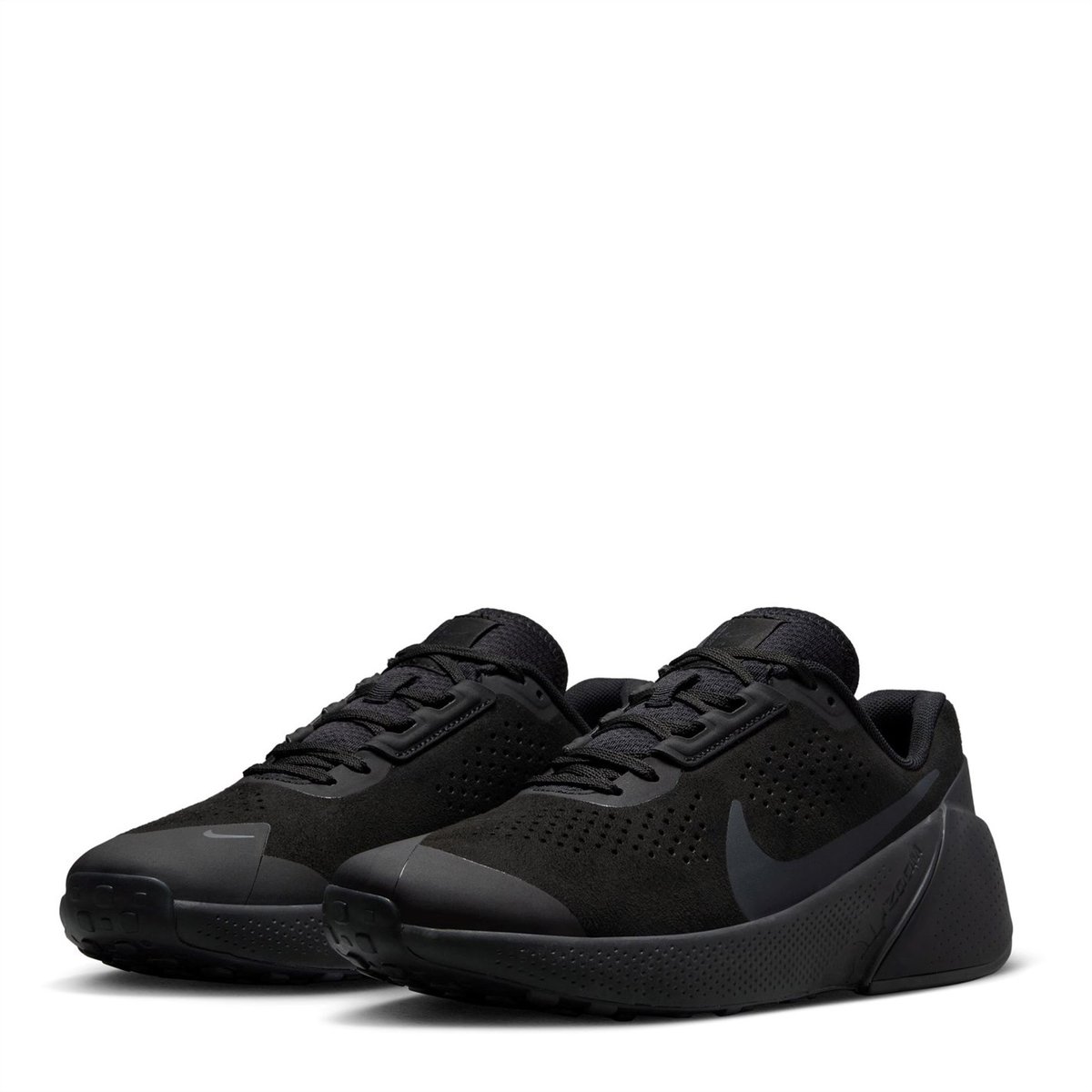 Men's nike black deals trainers uk