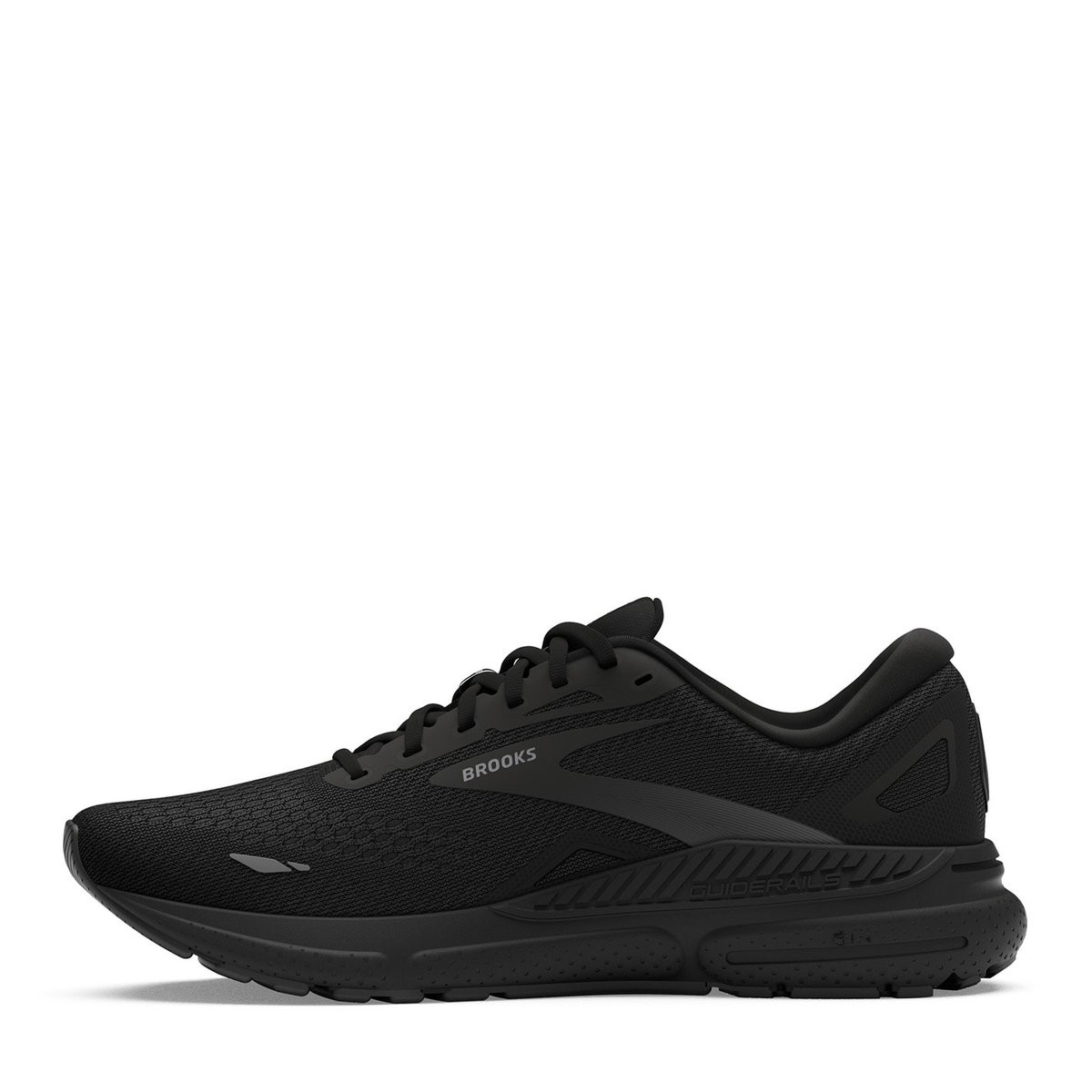 All black men's hot sale brooks running shoes