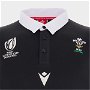 Wales RWC 2022 23 LS Mens Rugby Polo Shirt