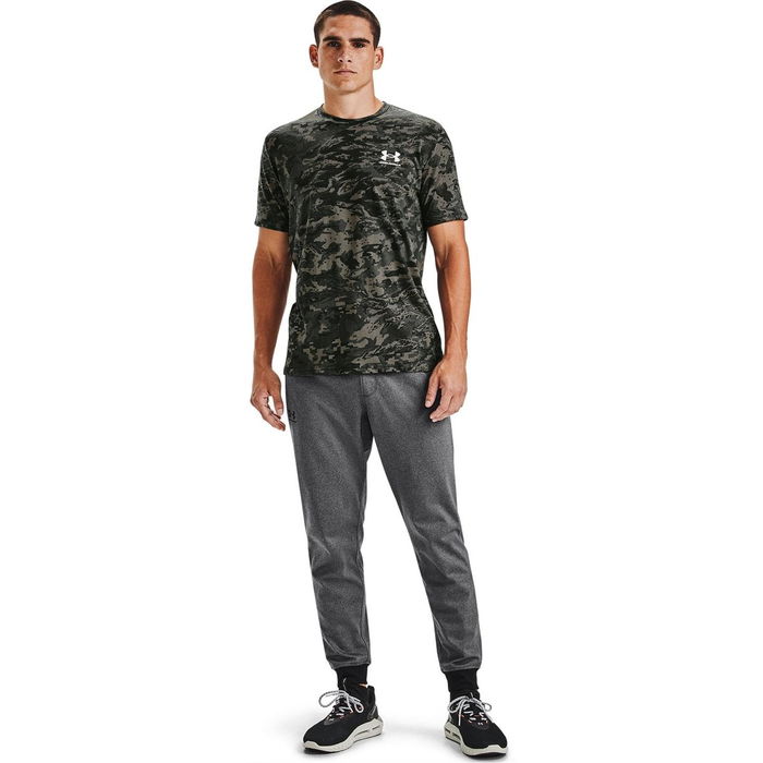 UA ABC Camo Short Sleeve T Shirt Mens