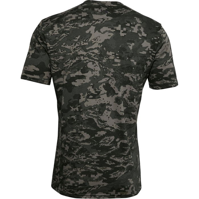 UA ABC Camo Short Sleeve T Shirt Mens