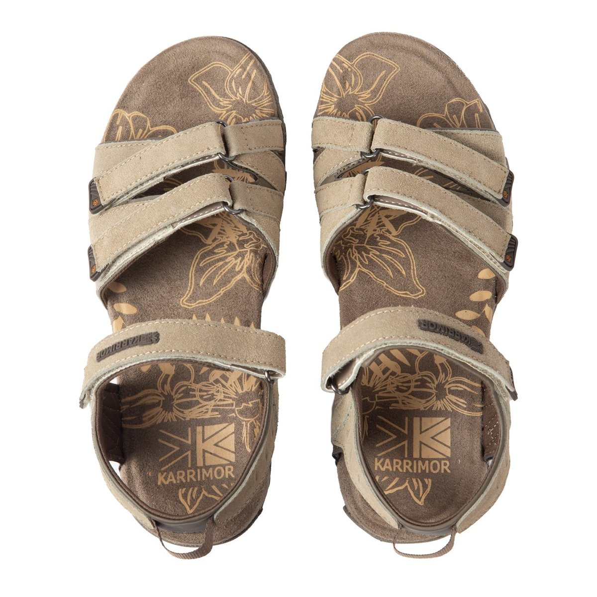 Karrimor Womens Botella Ankle Strap Suede Walking Sandals | Outdoor Look