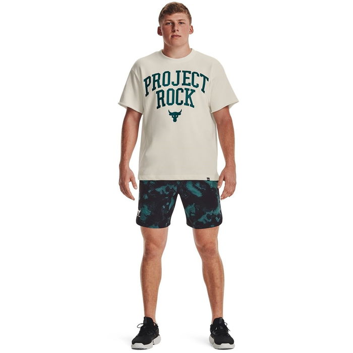 Armour Pjt Rock Hw Terry T T Shirt Mens