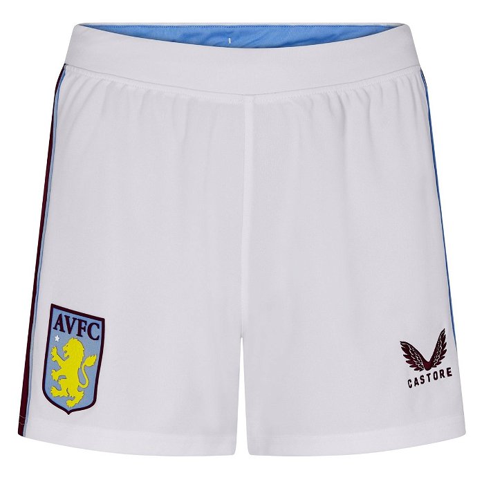 Villa FC Replica Home Shorts Ladies