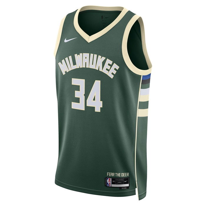 Milwaukee Bucks NBA Icon Edition Swingman Jersey