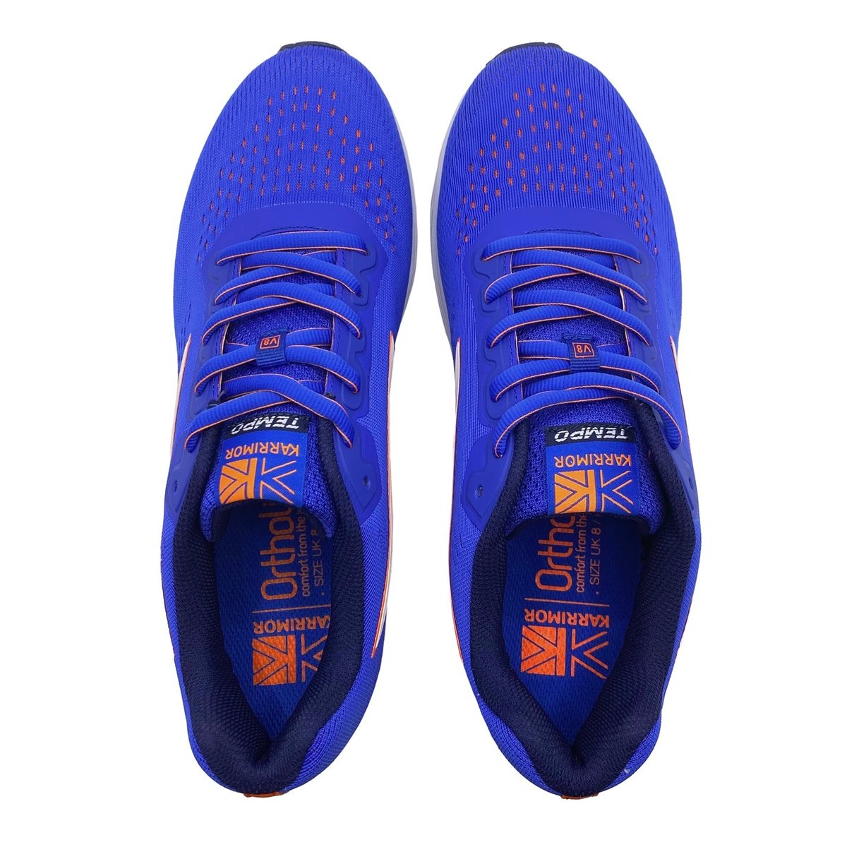 Blue nike best sale running trainers