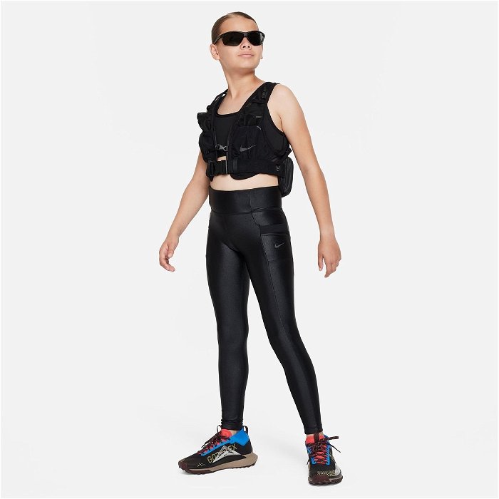 Nike  Dri-FIT One Big Kids' (Girls') Leggings with Pockets