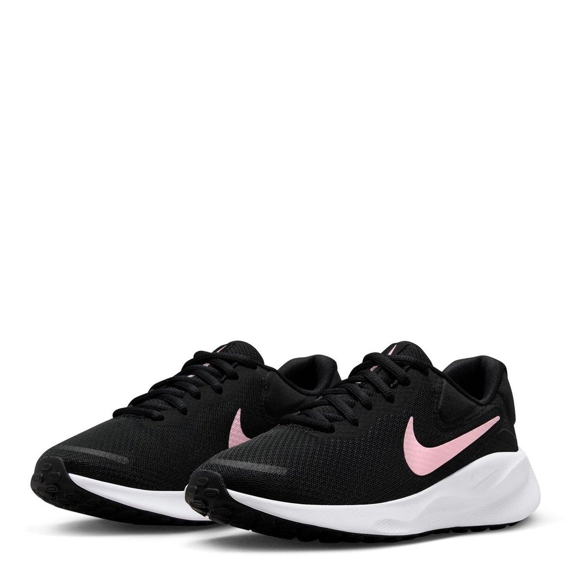 Black and pink hot sale womens nike shoes