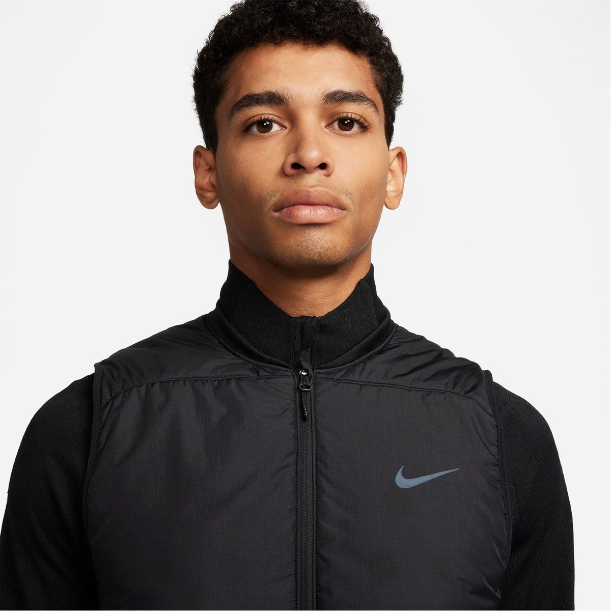 Mens black nike on sale vest